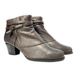 Baretraps Rhapsody Ankle Booties Women’s Size 9.5 Gray Vegan Suede Zip Boots Photo 5
