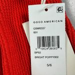 Good American Good American Always Fits one shoulder one piece in Bright Poppy sz 5/6 XXL NWT Photo 3