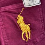 Ralph Lauren Polo jeans red plum color NEW high rise stretch Tompkins Photo 1