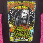 Rob Zombie Freaks on Parade Tour Industrial Rock Band Tee M Photo 1