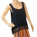 American Eagle Women’s  Boho Witchy Goth Lace Tank Top Medium Photo 1