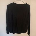 Calvin Klein Jeans Crewneck Sweater Black Ribbed Photo 7
