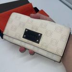 Loewe  Monogram Long Trifold Wallet with Dust Cloth and Box Photo 11