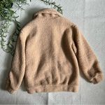 Elodie  Faux Shearling Teddy Zip Up Jacket Small Photo 5