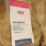 Levi's Women's Brown Corduroy Straight Leg Pants Photo 4