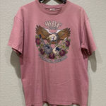 Anvil Waterfront Blues Festival 2005 T-shirt Portland Oregon Pink Eagle Guitar Roses L Photo 0