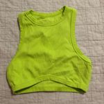 Bright Green Crop Tank Size M Photo 0
