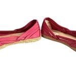 UGG  Australia Cicily 1006664 Pink Suede Womens Fleece Heel Espadrille Shoe 8M Photo 4