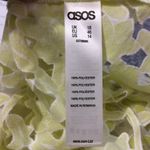 ASOS Sheer Floral Trapeze Mini Dress Photo 4