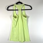 Lululemon Tank Top Womens Medium Neon Green Cool Racerback Athletic Yoga Shirt Photo 3