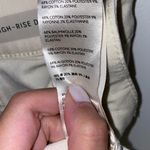 Anthropologie NWT $118  White High Rise Denim Leggings 33T Photo 10