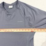 Columbia OmniWick Short Sleeve Stretch Shirt Sz. Medium Hiking Purple Breathable Photo 5