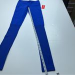 Pure Barre PURE‎ BARRE Splits59 Womens Size XS Leggings Blue Lycra Stretch Ribbed Leg NEW Photo 8