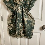 Collective Concepts  women’s Green and Cream Tie-Dye Dress size medium Photo 8