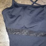 Anne cole  10 Black Screened One Piece Swim Suit Photo 4
