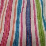 Christopher & Banks Christopher Banks Size 6 Multi Color Rainbow Skort Pockets Summer Beach Kawaii Photo 4