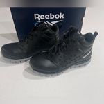 Reebok  Sublite Cushion Work SHOES - RB4144 COMP TOE Womens 7.5 W BLACK‎ NEW Photo 6
