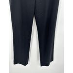 Theory  Womens Black Dress Pants Size 6 Virgin Wool Blend Career Slacks Trousers Photo 5
