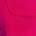 Almost Famous Juniors Square neck top puff sheer long sleeves medium Photo 1