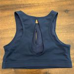  Sports Bra Small Navy Blue High Neck Nike Yoga Photo 1