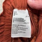 Bar III Burnt Orange Elastic Waistband Skirt with Tie Belt Size XS Photo 4