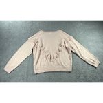Gap  Sweater Women 2XL Merino Wool Boat Neck Ruffle‎ Cottagecore Peasant Casual Photo 1