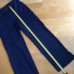Jockey Wide Leg, Yoga, Crop Capri Stretch Legging, Navy Blue, Size S Blue Photo 10