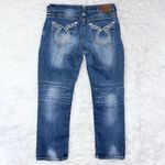 Big star THE BUCKLE //  Women’s Maddie Low Rise Cropped Blue Jeans 27 Photo 4