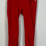 Rag and Bone Capri Pants in Red Photo 0