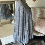 JODIFL Boho cottage tiered floral babydoll long balloon sleeve blouse Top L Photo 8