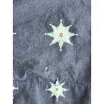 Roller Rabbit Women's Star Print Navy Blue Short-Sleeve Pajama *Shirt Only Photo 2