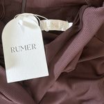 Rumer Brown Halter Dress Photo 1
