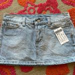 Brandy Melville Denim Mini Skirt Photo 0