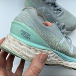 New Balance  Grey & Teal Running Shoes Sneakers Womens 8.5 Shoes Casual Athletic Photo 2