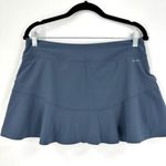 Nike ‎ Women's Dri Fit Light Ruffle Athletic Skort Skirt Ocean Blue Size Medium Photo 1