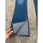 Rag and Bone Bella Slit Hem Wide Leg Flare Denim Jeans Topaz High Rise Boho Sz 26 Photo 10