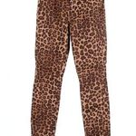 Good American Good Waist Cheetah Skinny Jeans Size 26 Photo 0