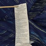 Under Armour  1/4 Zip Top Women HeatGear‎ Fitted Thumb Holes Blue Athletic Medium Photo 9