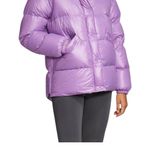 Peak Performance Clara Puffer Coat high collar pockets Size XS Purple Photo 5