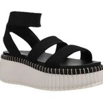 Steve Madden Black and White Platform Shoes Photo 0