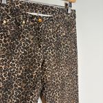 J. McLaughlin  Lexi Jean Leopard Animal Print Neutral Skinny Denim Photo 3