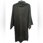 Soft Surroundings  Cowl Neck Shimmer Tunic Size XL Dolman Sleeve Bronze Brown Photo 1