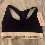 Calvin Klein Blue Sports Bra Bralette Photo 0