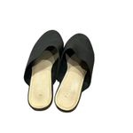 Nisolo Lima Slip On Leather Mule Flat in Black Size 9 Photo 4