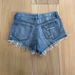 We The Free  Distressed Denim Jean Shorts Size 27 Photo 4
