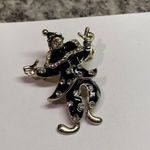Dancing Jester / Clown Brooch Pin Photo 1