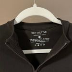 Set Active  Cropped Full Zip Long Sleeve Photo 1