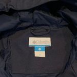 Columbia ​ Omni-Tech Waterproof Trench Coat M Navy Gorpcore Rain Jacket Utility Photo 4