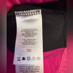 Columbia Black Fleece Fuschia Pink Zip Front High Neck Chevron Stitch Vest Sm Photo 8