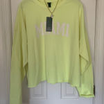 Wild Fable  Florescent Yellow “Miami” Sweatshirt Photo 3